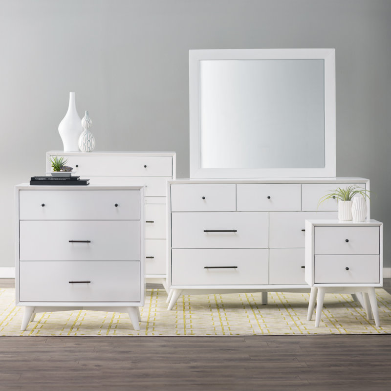 AllModern Williams 2Drawer Nightstand & Reviews Wayfair